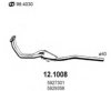 FIAT 4359044 Exhaust Pipe
